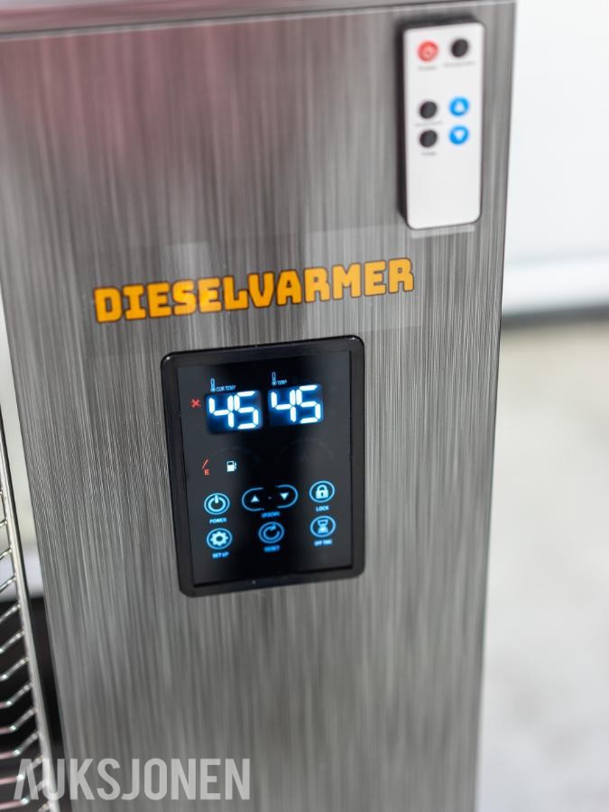 Dyrskun 2026 Dieselvarmer Infrarød 14 kw byggvarmer med wifi